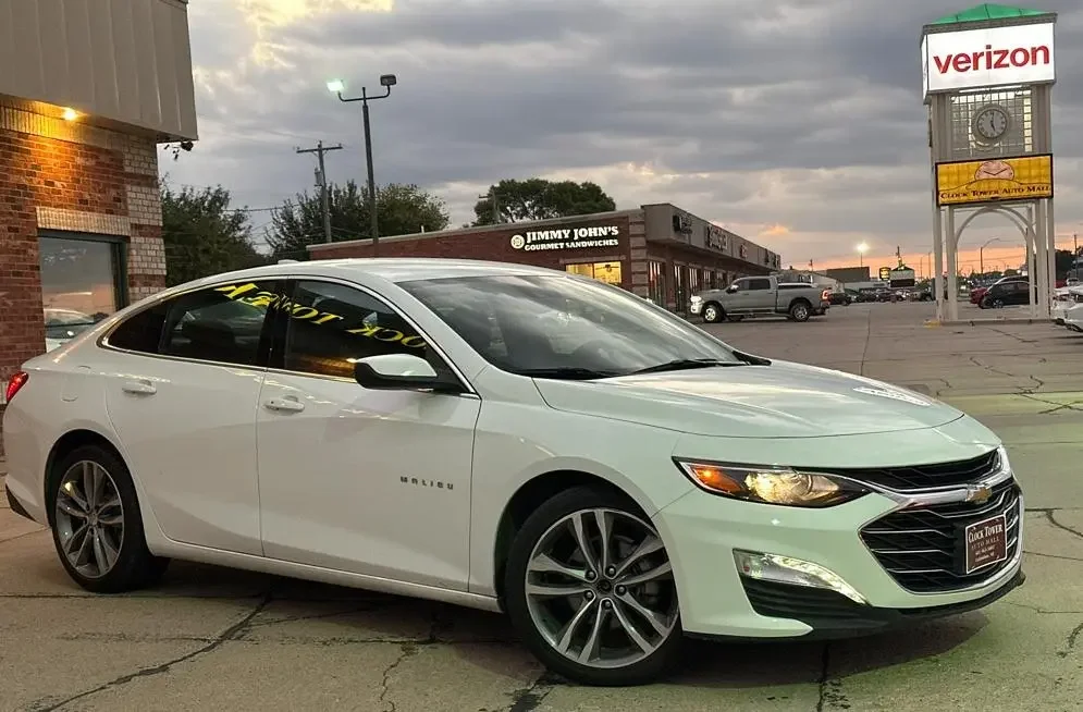 Test driving a used SUV at Clock Tower Auto Mall
